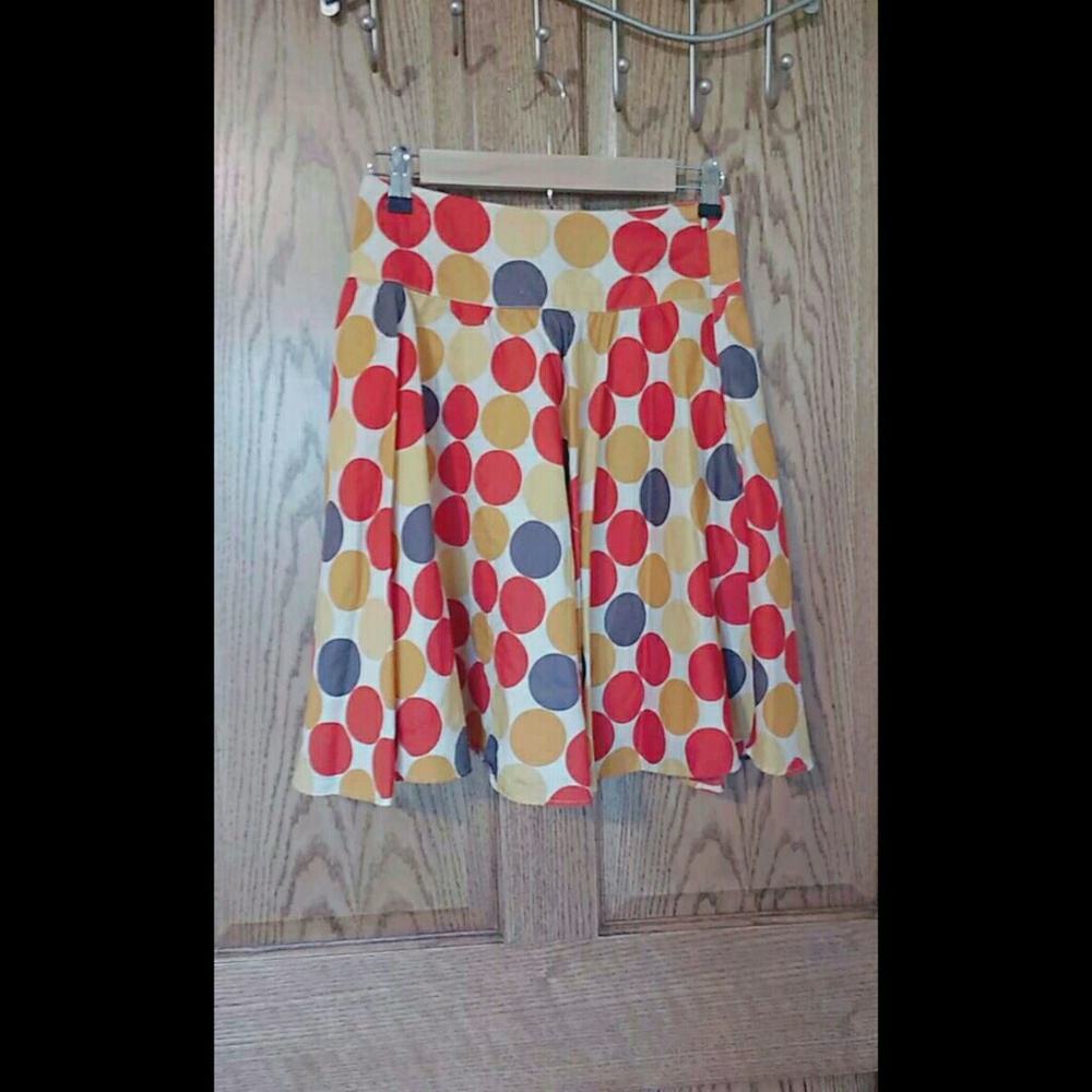 Polkadot skirt